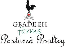 Grade Eh Farms pastured poultry title